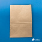 Bolsa de Kraft #20 B20N CORTA - Desechables Biodegradables Entelequia® 50/500 pzas
