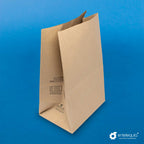 Bolsa de Kraft #20 B20N CORTA - Desechables Biodegradables Entelequia® 50/500 pzas