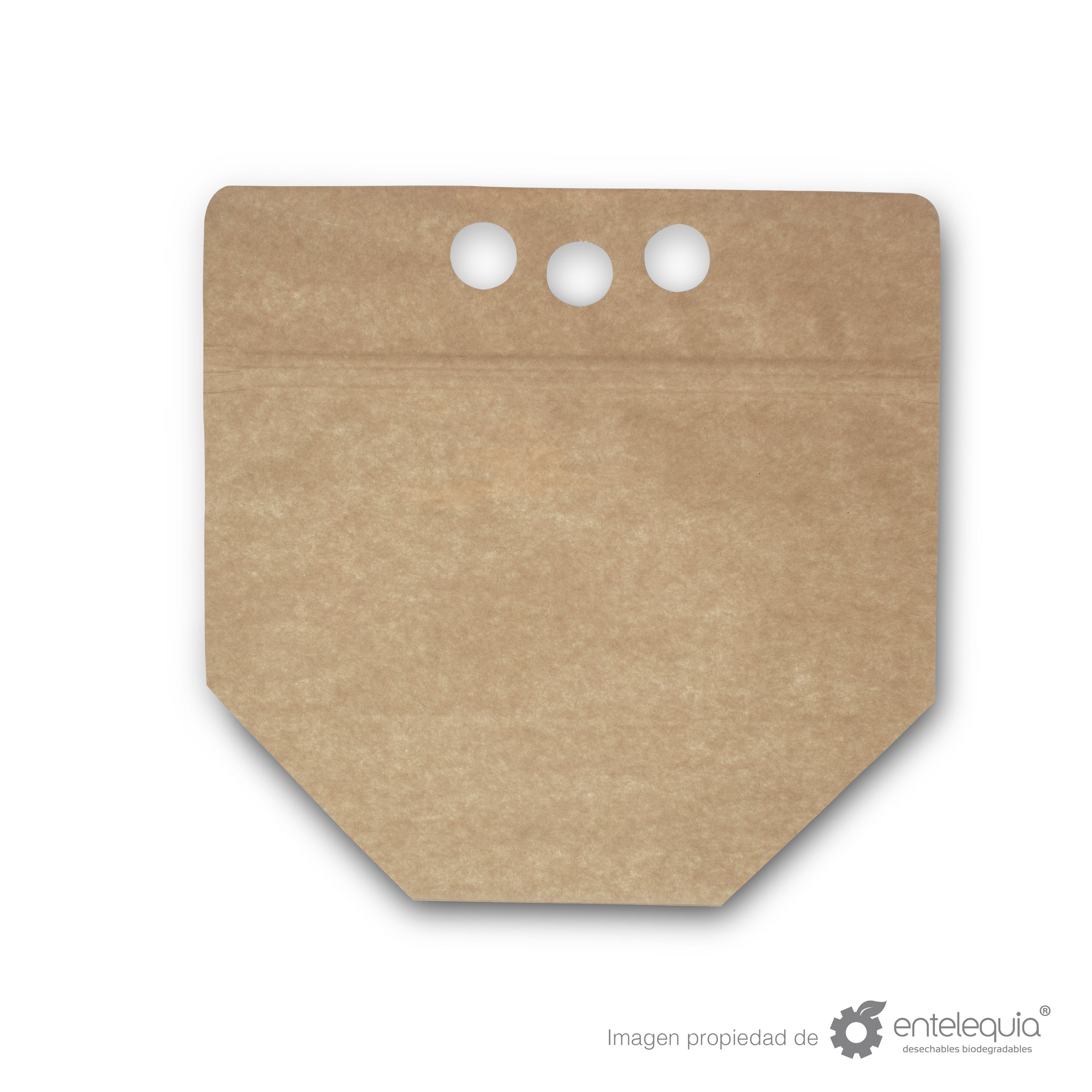 Bolsa Maleta Chica Metalizada con abre/cierra BMC - Desechables Biodegradables Entelequia® 500 pzas