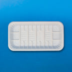 Charola de Fécula de Maíz Chica CFCH - Desechables Biodegradables Entelequia® 200/2,000 pzas