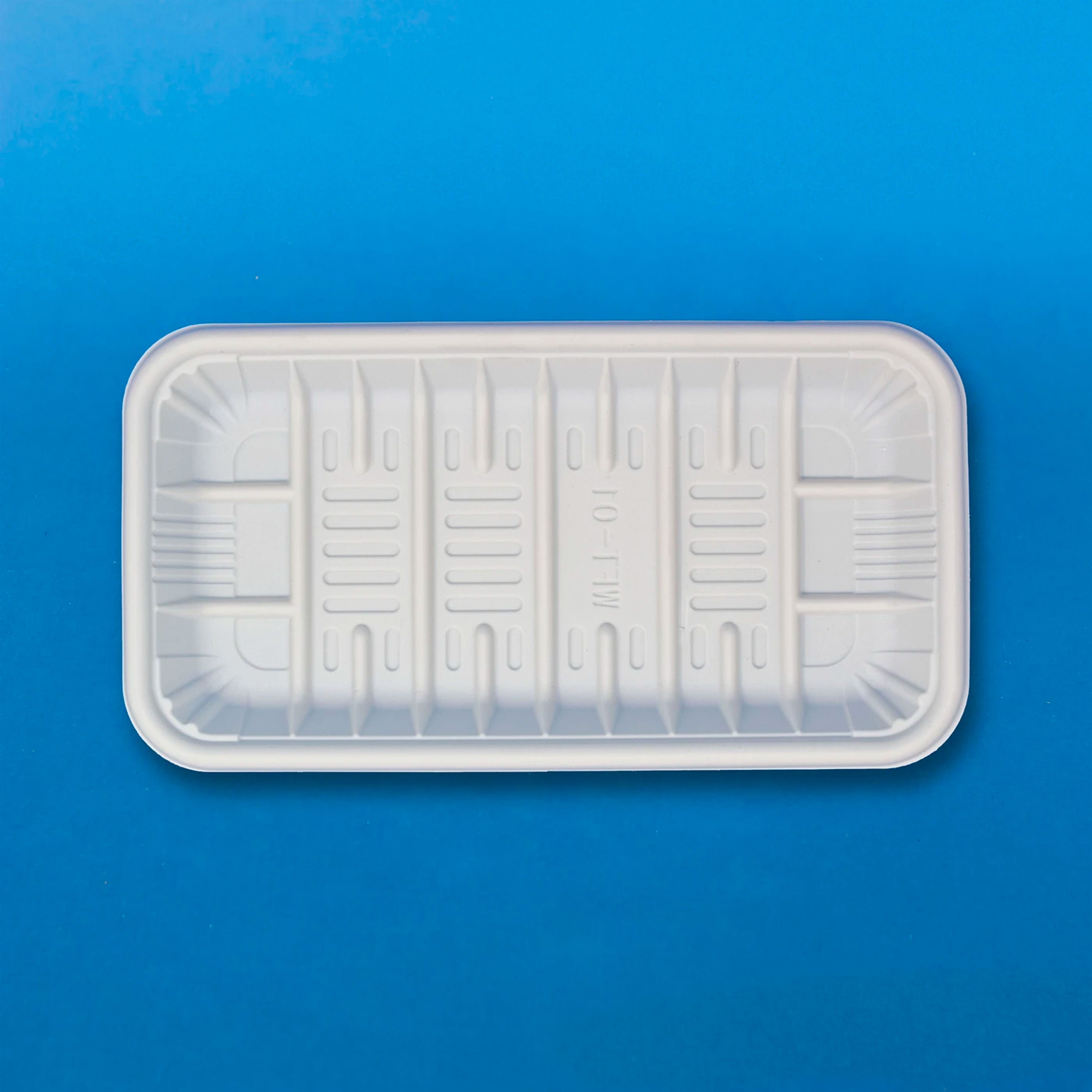 Charola de Fécula de Maíz Chica CFCH - Desechables Biodegradables Entelequia® 200/2,000 pzas