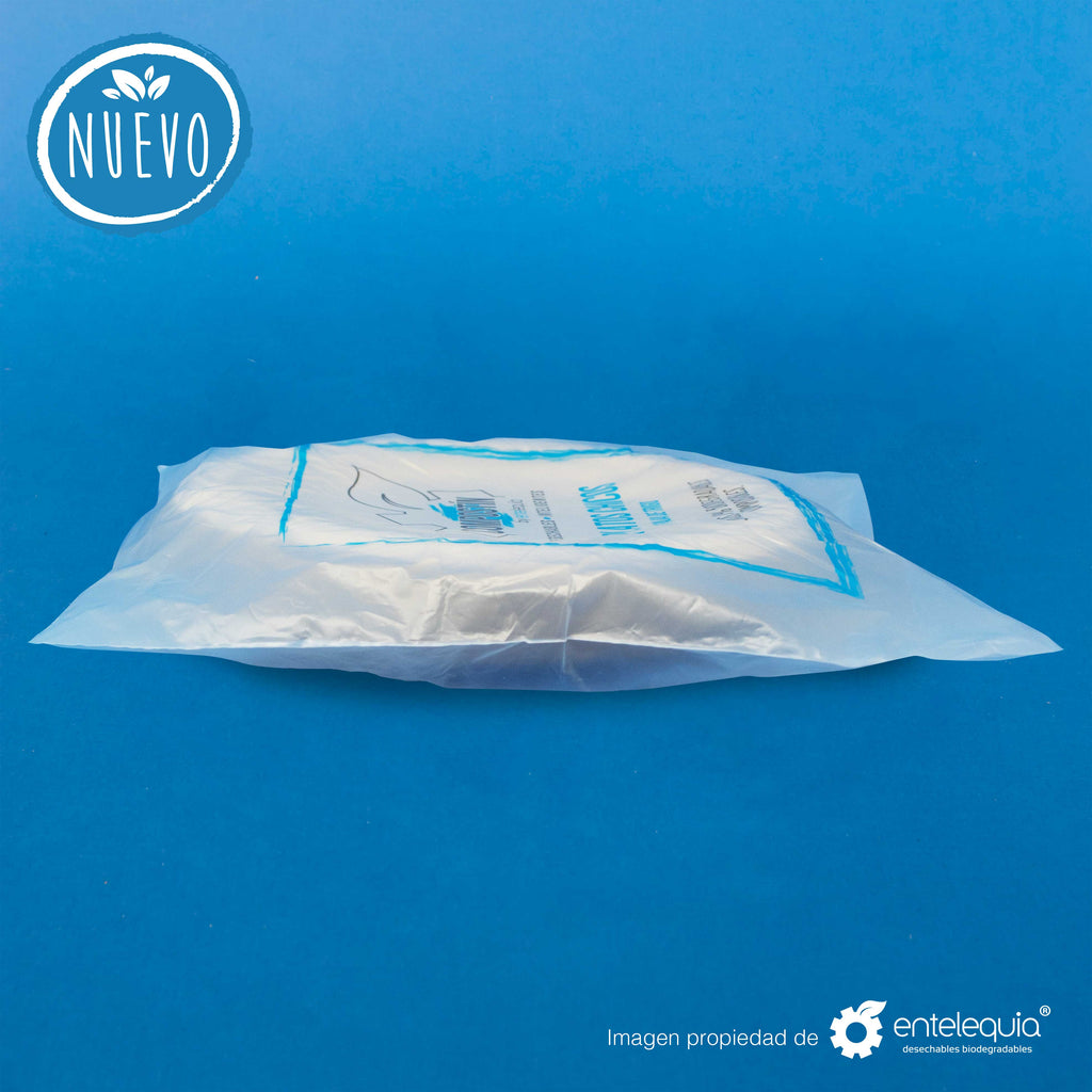 Plato de 6" de paja de trigo Compostín tipo Pastelero