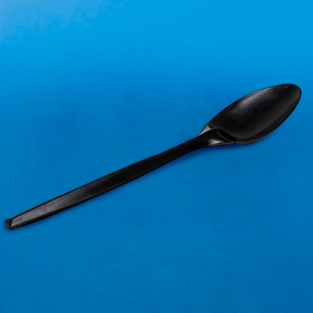 Cuchara para Alimentos 7 " Fécula de Maíz CS7 - Desechables Biodegradables Entelequia® 100/1,000 pzas