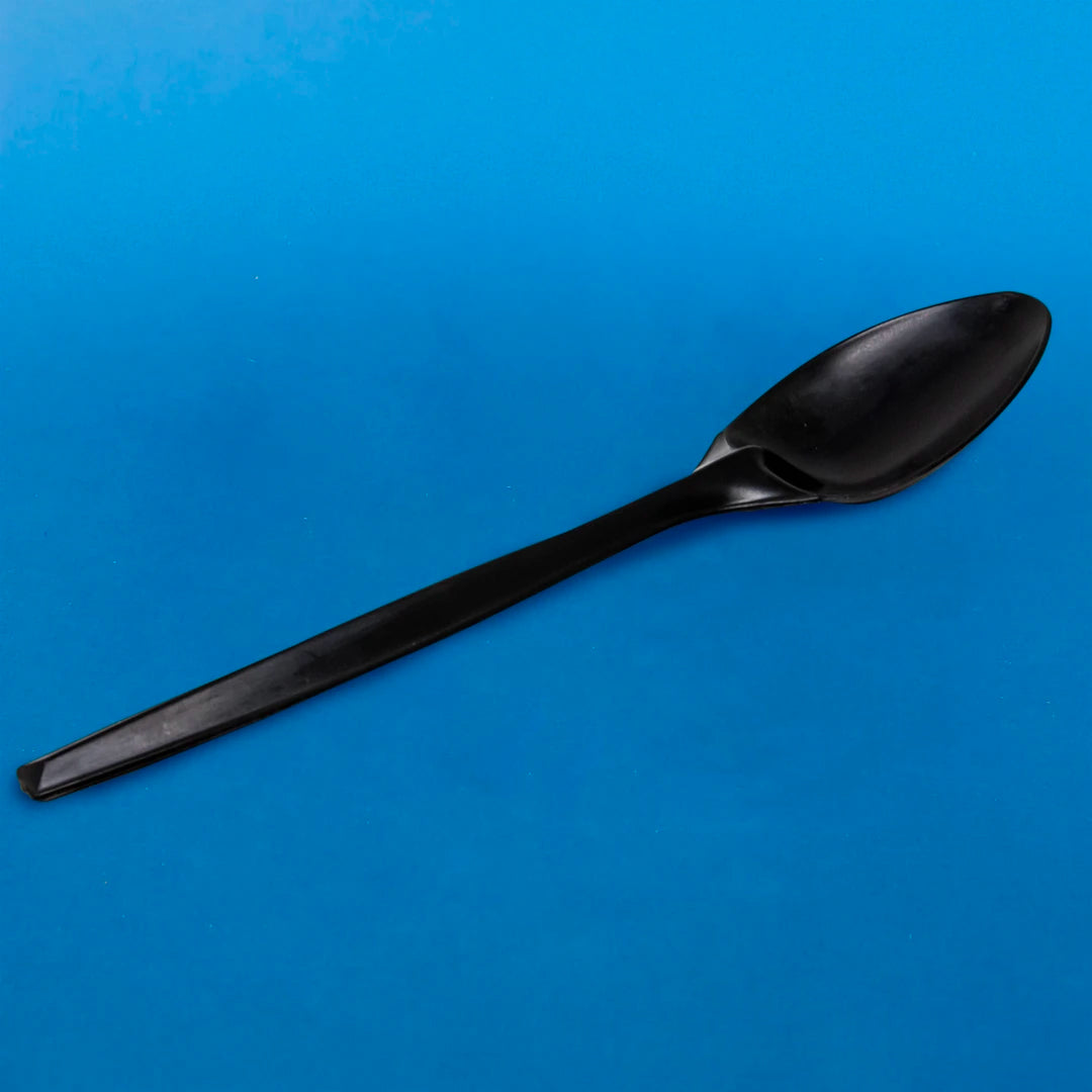 Cuchara para Alimentos 7 " Fécula de Maíz CS7 - Desechables Biodegradables Entelequia® 100/1,000 pzas