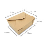 Caja de papel de 45 onzas
