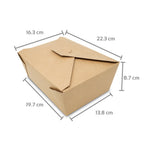 Caja de papel de 96 onzas