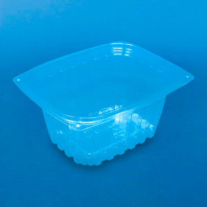 Contenedor PLA Deli Rectangular 16 oz DRT16 - Desechables Biodegradables Entelequia®