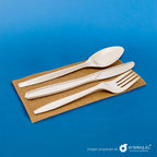 Cuchillo 6" Fécula de Maíz C6 - Desechable Biodegradable Entelequia