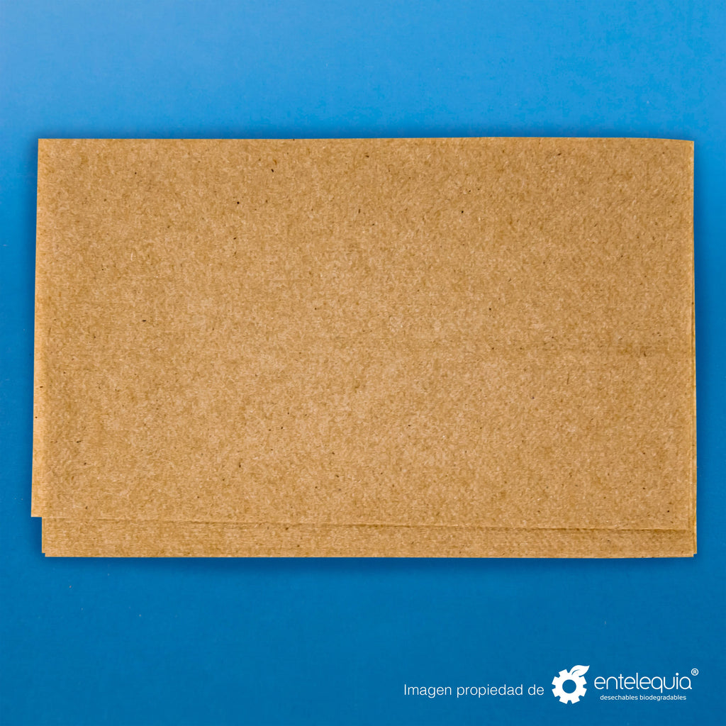 Servilletas recicladas rectangulares no cloradas (10.8 x 16.5cm)