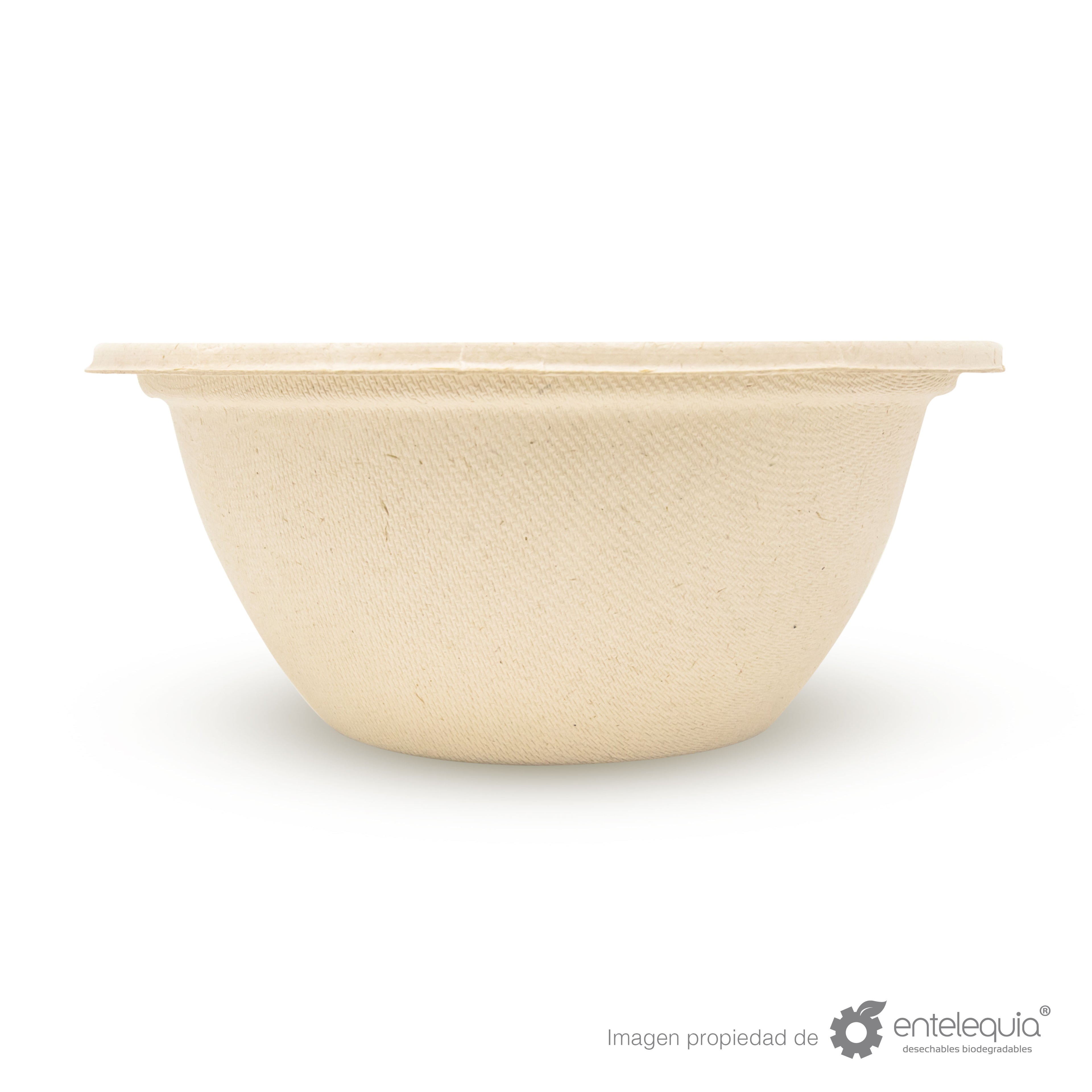 Tazón Paja de Trigo 32oz TP32 - Desechable Biodegradable Entelequia
