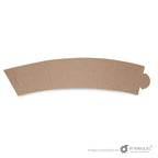 Fajilla Genérica de cartón para Vaso de Café - Desechable Biodegradable Entelequia 100/1000 pzas