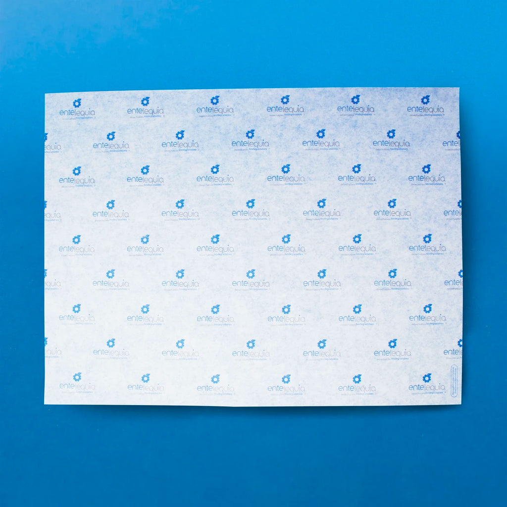 Sabanita personalizada 2 tintas Papel de 32 gramos - Desechables Biodegradables Entelequia®