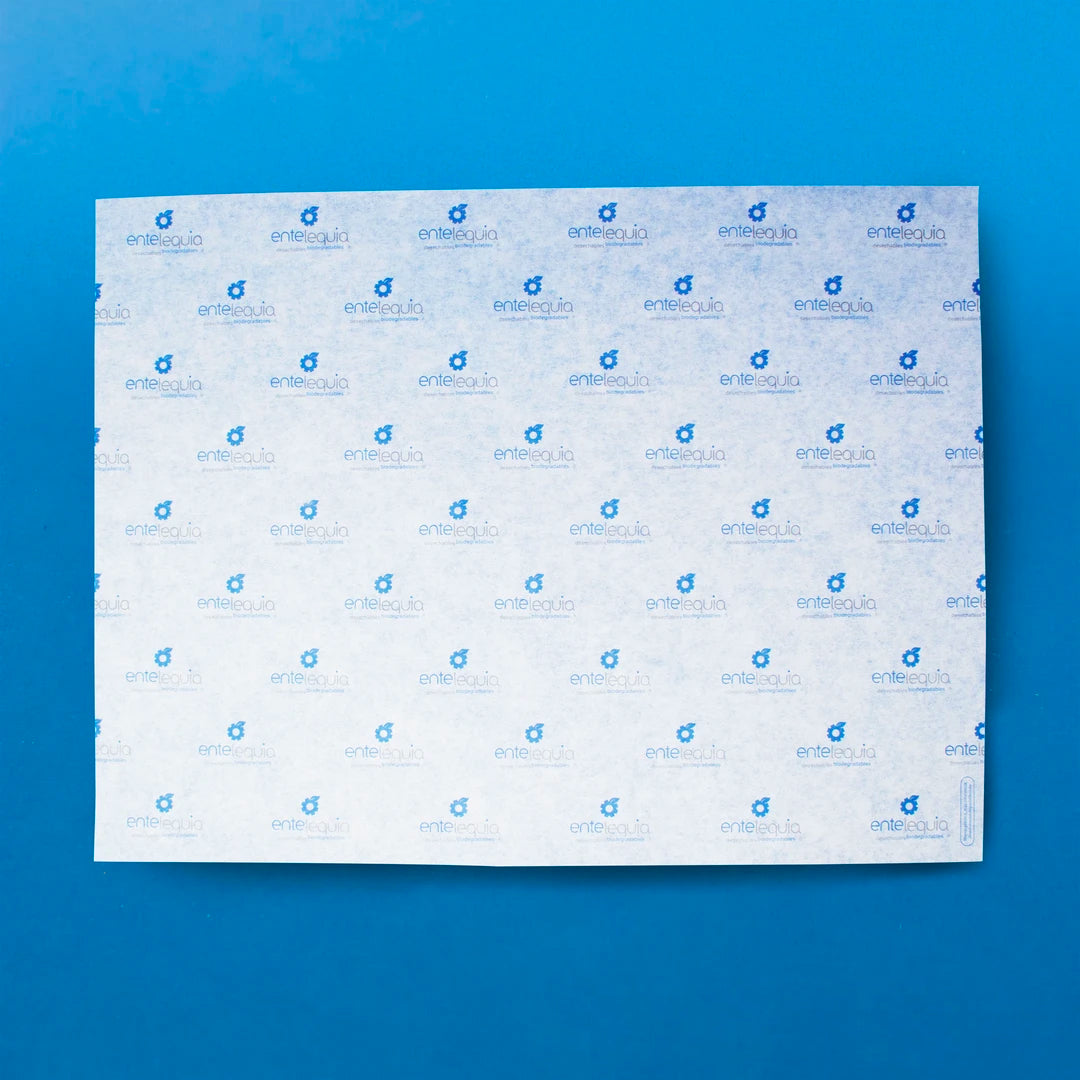 Sabanita personalizada 2 tintas Papel de 32 gramos - Desechables Biodegradables Entelequia®