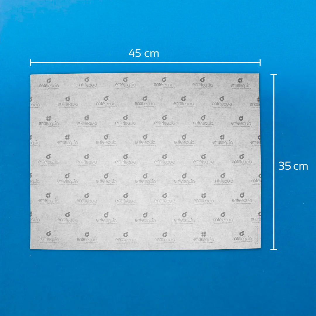 Sabanita de papel de 32 gramos personalizada a 1 tinta (30 x 30cm)