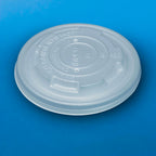 Tapa contenedor de PLA 8 oz TCPLA8 - Desechables Biodegradables Entelequia® 50/1,000 pzas