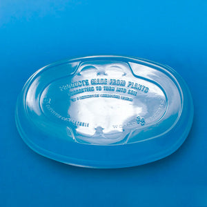 Tapa PLA Contenedor 24 oz - Desechables Biodegradables Entelequia® 400 pzas