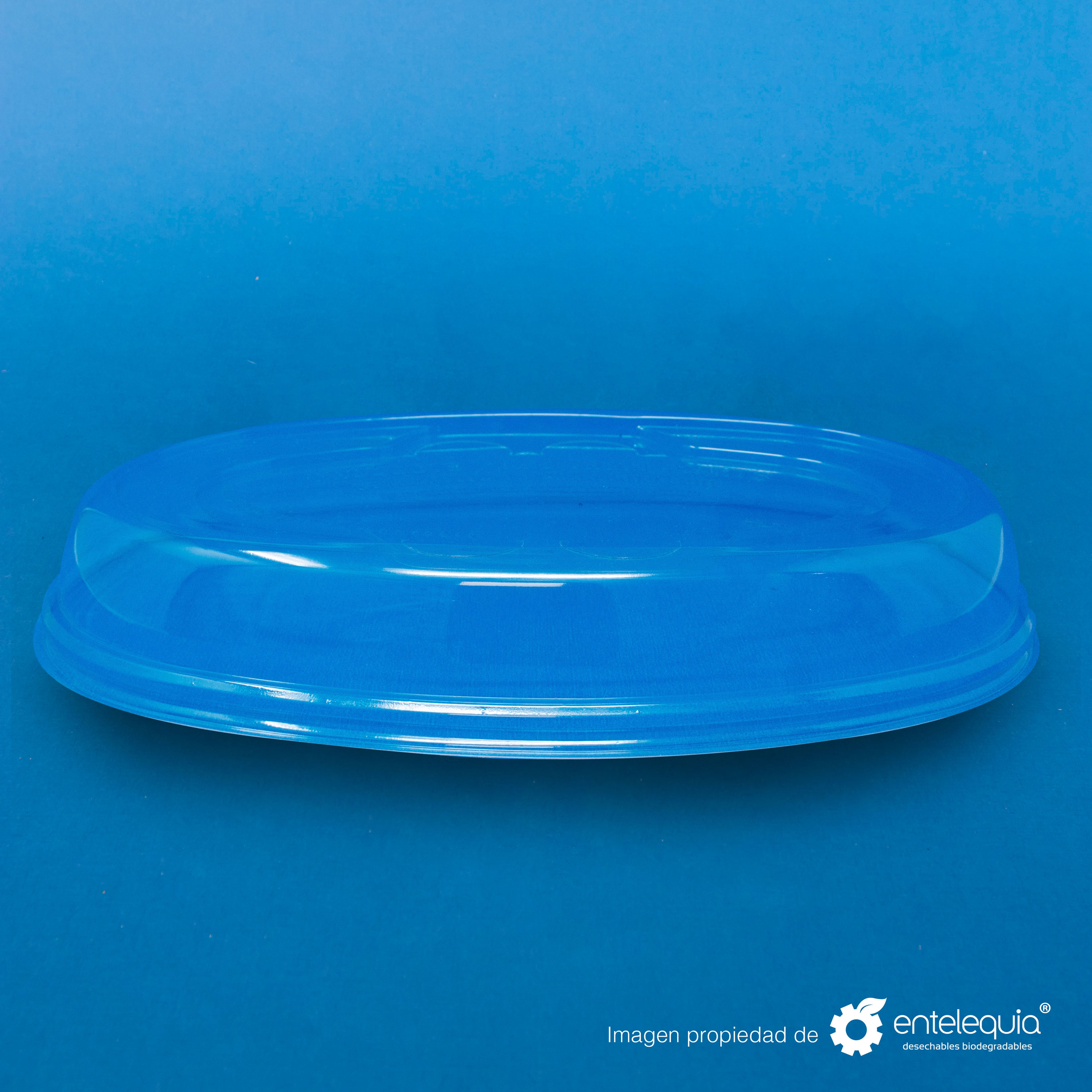 Tapa PLA Contenedor 32oz - Desechable Biodegradable Entelequia 300 pzas