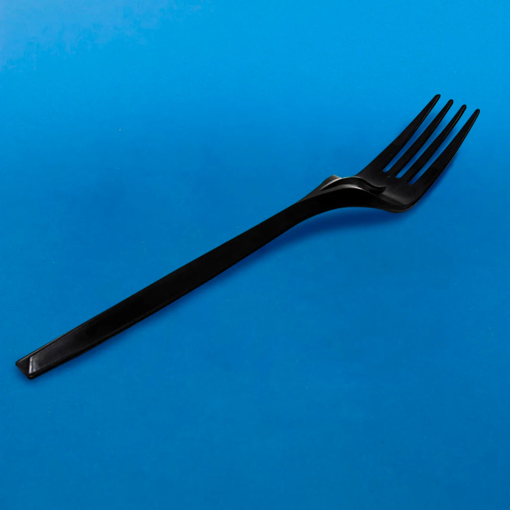 Tenedor biodegradable de 7" de fécula de maíz