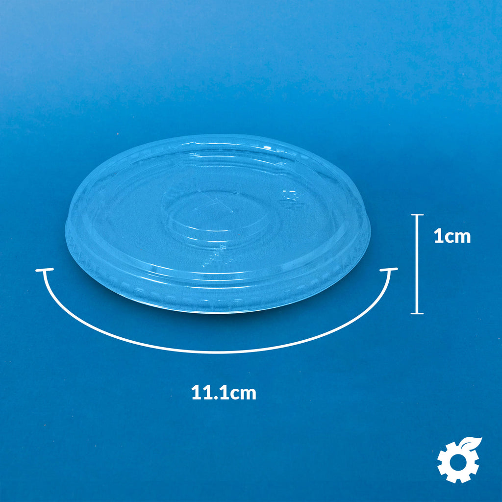 Tapa plana de PLA para vaso de 32 onzas