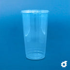 Tapa plana de PLA para vaso de 32 onzas