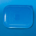 Tapa PLA Contenedor Rectangular Grande Liso TP10X8L - Desechables Biodegradables Entelequia® 400 pzas