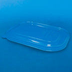 Tapa PLA 1 división TP8X6L - Desechables Biodegradables Entelequia® 400 pzas