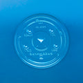 Tapa PLA plana 9 oz, 12 oz y 20 oz TPPLA12 - Desechables Biodegradables Entelequia® 100/1,000 pzas
