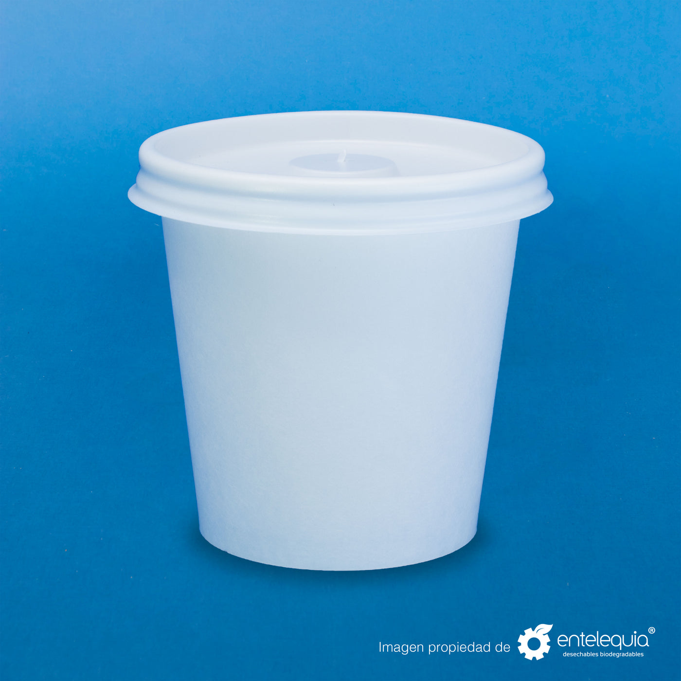 Tapa para vaso de bebida caliente de 4 onzas – Entelequia® Desechables  Biodegradables