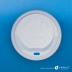Tapa Vaso bebida caliente TVC PLA 10-20oz - 50/1,000 pzas