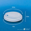 Tapa Vaso bebida caliente TVC PLA 10-20oz - 50/1,000 pzas