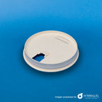Tapa de papel para vaso bebida caliente de 8 onzas