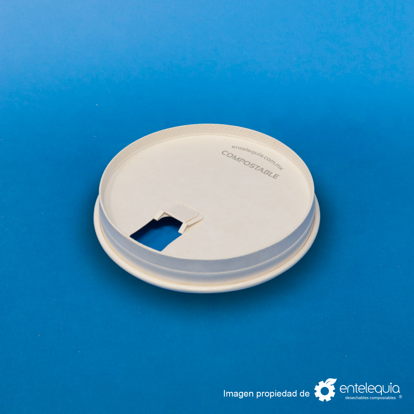 Tapa de papel para vaso bebida caliente de 8 onzas