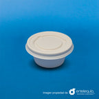 Tapa de fécula de maíz para vaso soufflé de 2 onzas