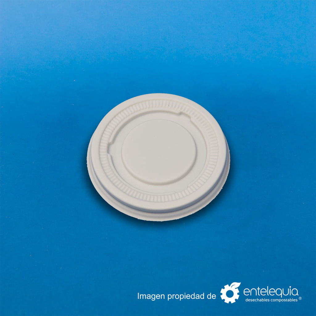 Tapa de fécula de maíz para vaso soufflé de 2 onzas
