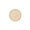 Tapa soufflé de Paja de Trigo para tazón de 4 oz- Desechables Biodegradables Entelequia®