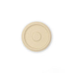 Tapa soufflé de Paja de Trigo para tazón de 4 oz- Desechables Biodegradables Entelequia®