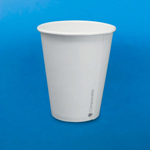 Vaso de Papel bebida caliente 8 oz VCPLA8 - Desechables Biodegradables Entelequia®
