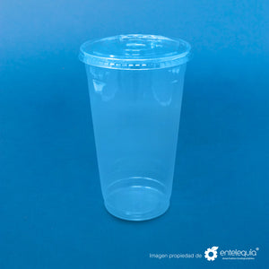 Vaso PLA bebida fría 32 oz VFPLA32 - Desechables Biodegradables Entelequia®