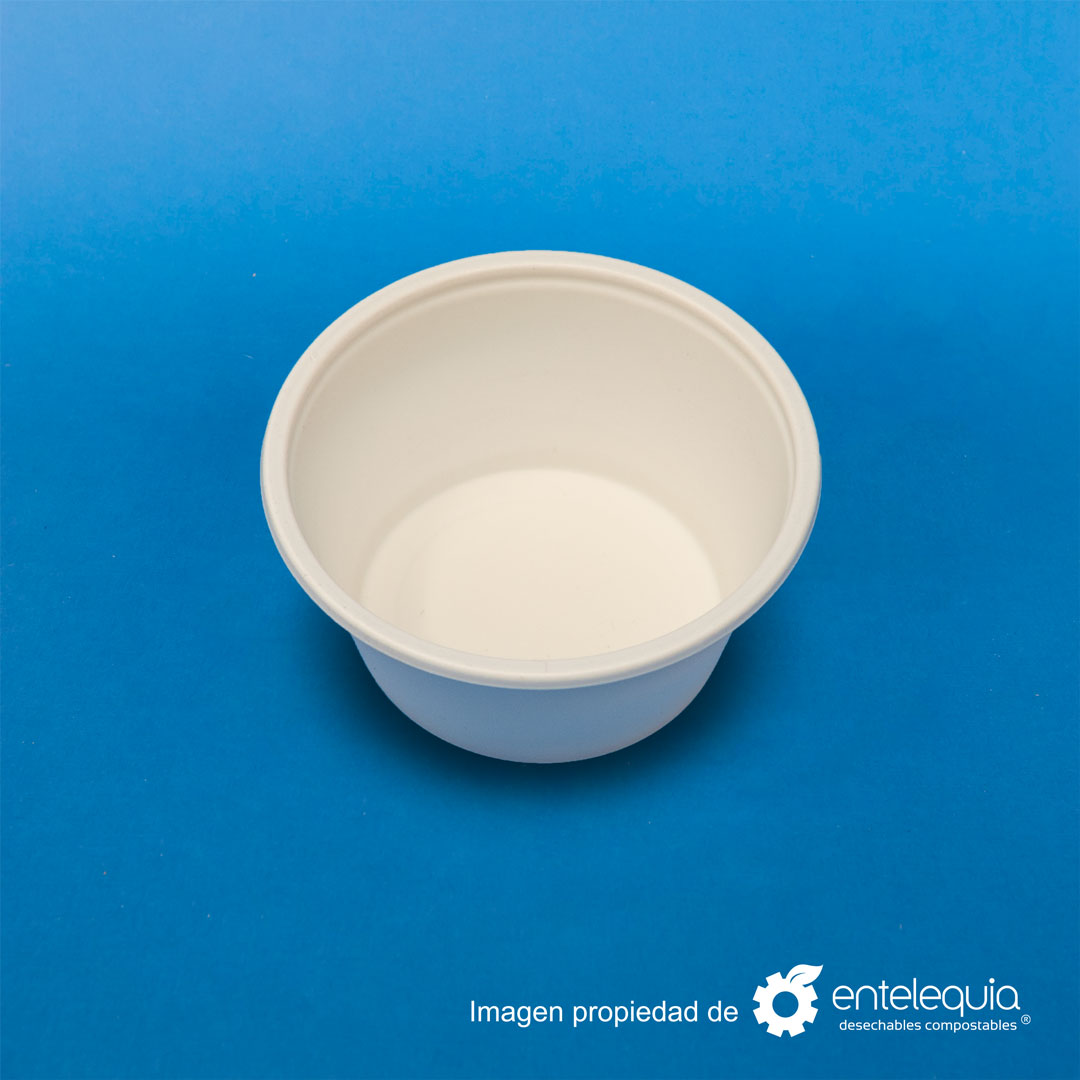 Vaso soufflé de fécula de maíz de 2 onzas