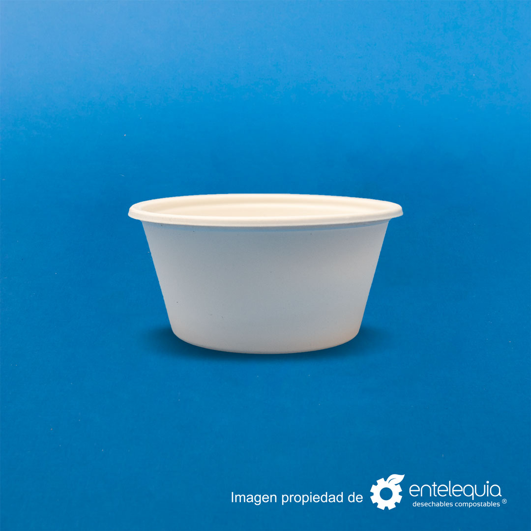 Vaso soufflé de fécula de maíz de 2 onzas