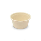 Tazón soufflé de paja de trigo TP 2 oz- Desechables Biodegradables Entelequia®