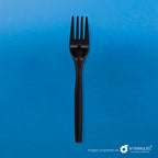 Tenedor biodegradable de 7" de fécula de maíz